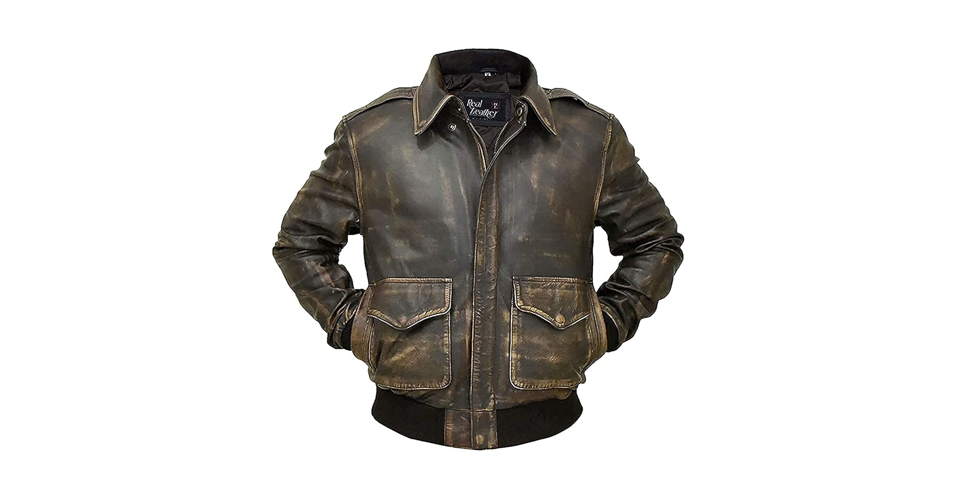 A2 Aviator Flying Tiger WWII Flight Aviator Bomber Jacket