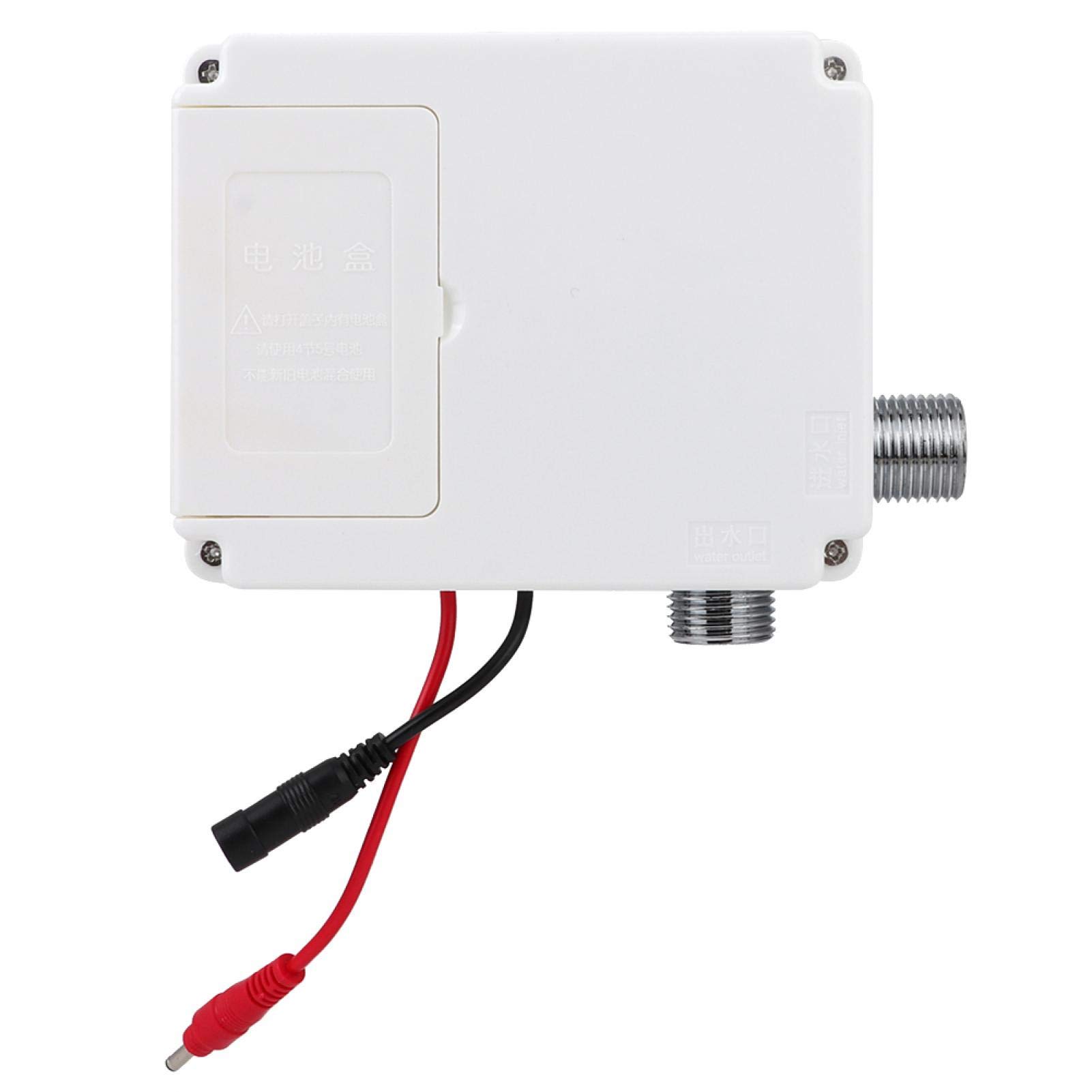 Rubinetto Automatico con Filettatura G1 / 2 Pollici, Rubinetto per Lavabo Intelligente Senza Contatto, Rubinetto Automatico a Infrarossi con Sensore, Acciaio Inossidabile, per Bagno, Servizi(17,5 cm)