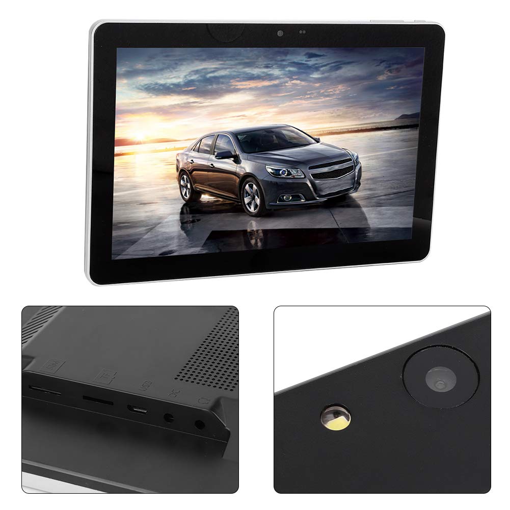 Kikumi Monitor para Reposacabezas de Coche de 10,1 Pulgadas, Reproductor para Asiento Trasero con Proyección Inalámbrica, Conexión Rápida, Pantalla Táctil Capacitiva para