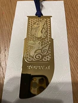 Amazon | TOPPAN 栞 金属製しおり 2024年 甲辰 | しおり