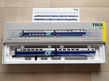 Marklin 82504 フランス国鉄 (SNCF)  貨車セット 尾灯付 Amazon.co.jp: TRIX 23487 23488 23489 TGV EuroDuplex 6両編成