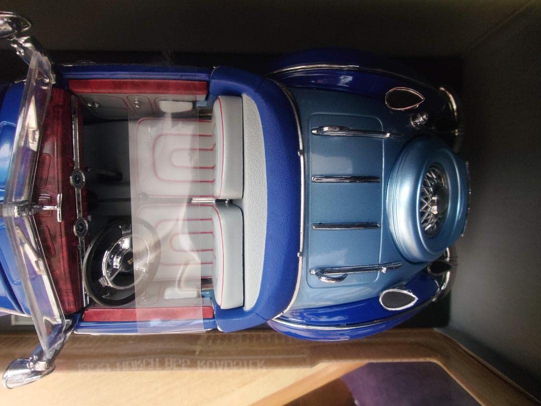 1/18 ホルヒ855 ロードスター Horch 1939 ブルー 1/18 Horch 855 Roadster Cabriolet 1939 Diecast (2 Tone Blue
