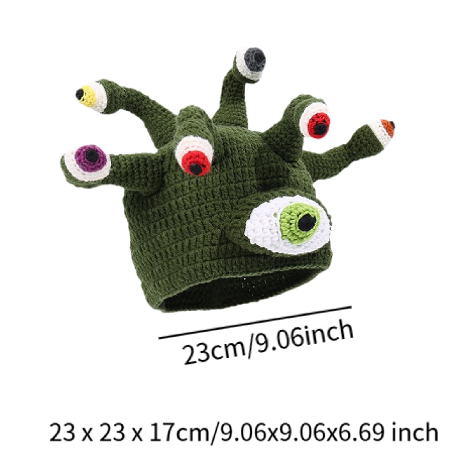 LOVIVER Cappello da polpo carino Cappello lavorato a maglia Comodo Accessori per costumi Vestire Berretto di Halloween Cappello da Cappello da cosplay