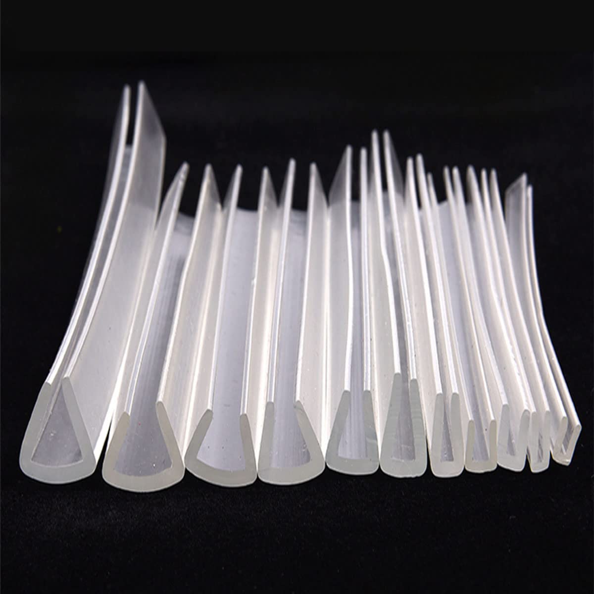U-förmige Gummidichtung, U-Profil-Gummidichtung, 5 Meter, U-förmige Gummidichtung, Zierleiste, Fenster- und Türkantenschutz, wetterfest for Ihr Auto, Transporter, Wohnwagen und Boot, 17 mm x