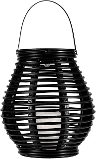 Pauleen 48293 Lanterna LED Sunshine Glow Set da 2 188mm Nero, Marrone IP44 Lampada...