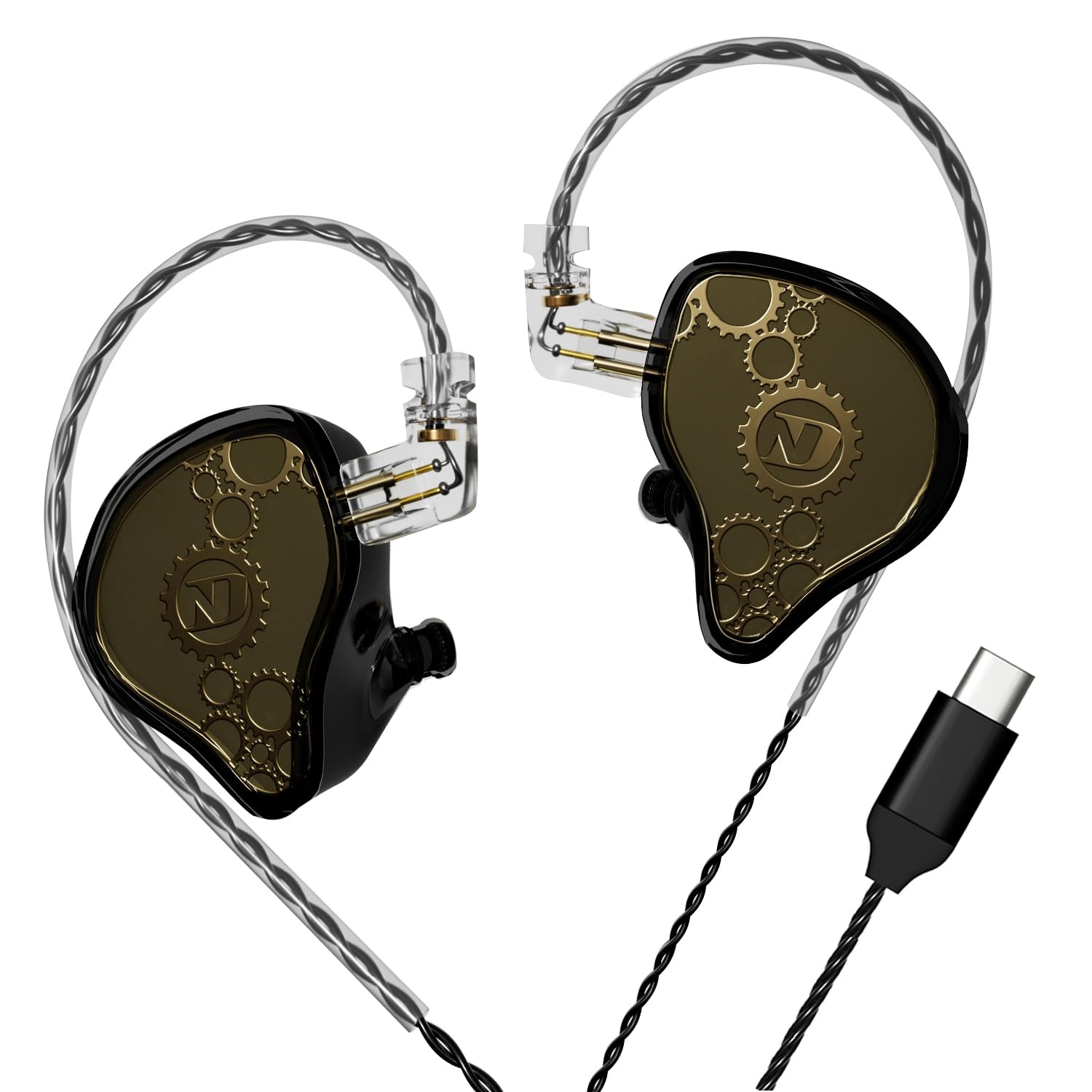 Amazon.com: CCA ND Venus in Ear Monitor Headphones, 10mm Double