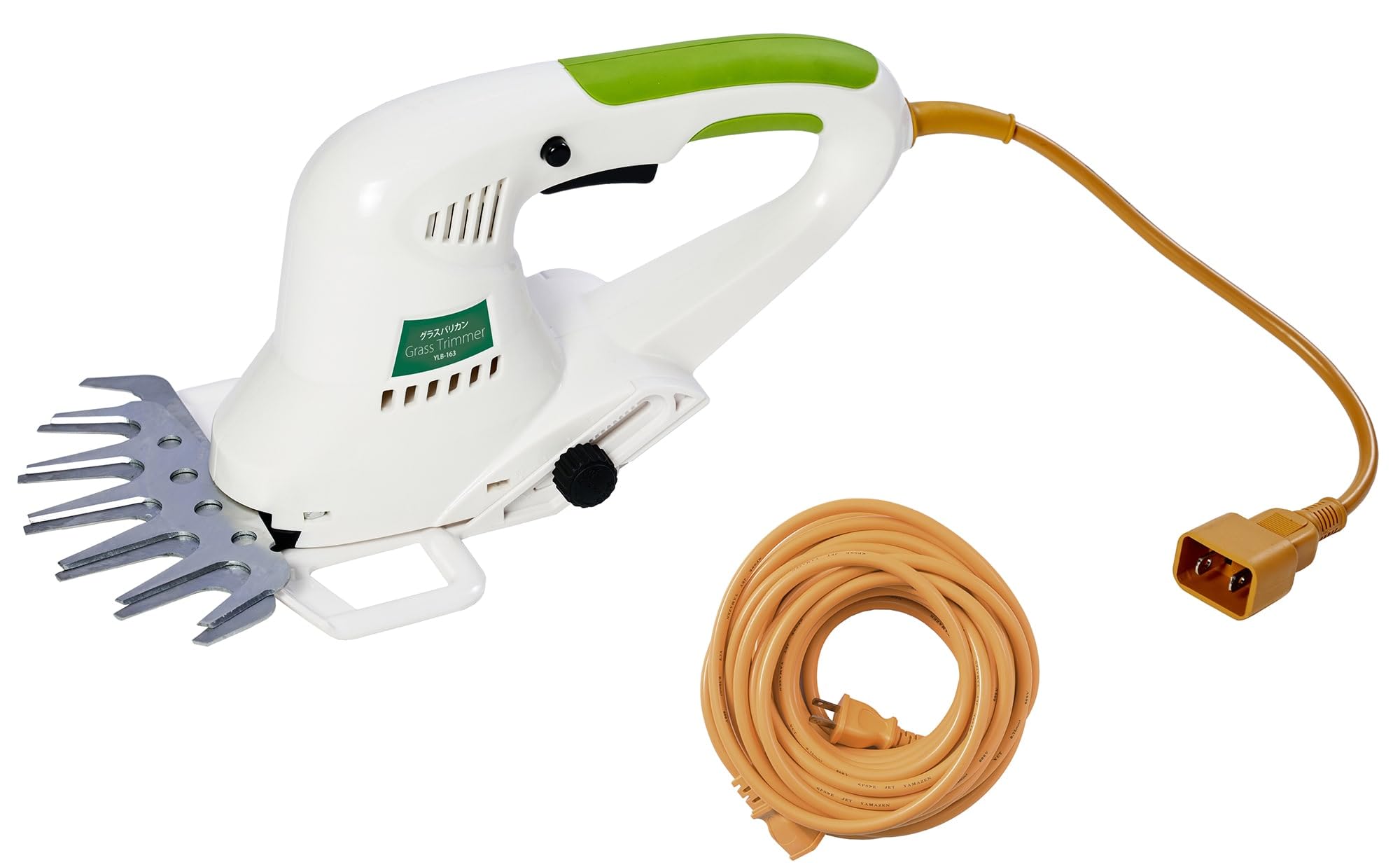 べねかん Amazon | 山善(YAMAZEN) 電動芝生バリカン AC電源 キワ刈り 両面
