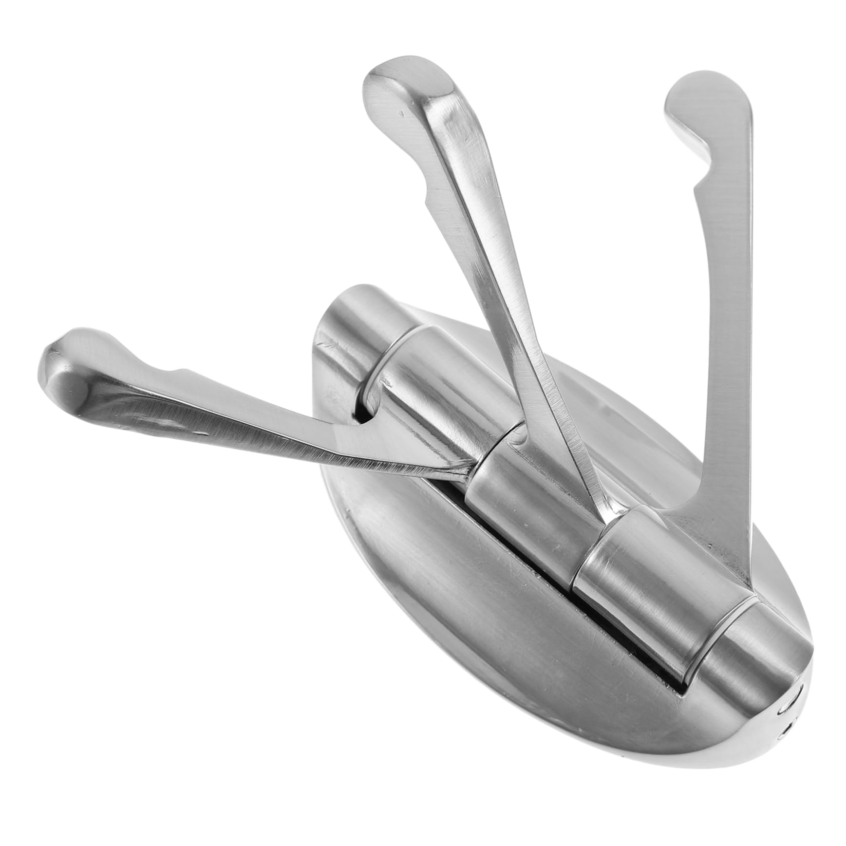 SHINEOFI 4 Piezas Gancho De Metal Giratorio Ganchos De Baño Gancho Giratorio Para Montaje En Pared Baño Bath Ganchos Metalicos Para Colgar Colgador De Toallas Aleación De Zinc