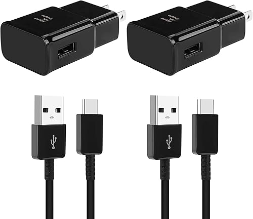 Cargador rápido tipo C, cargador de teléfono Android USB C con cable de 10 pies para Samsung Galaxy S22S22+S22 Ultra