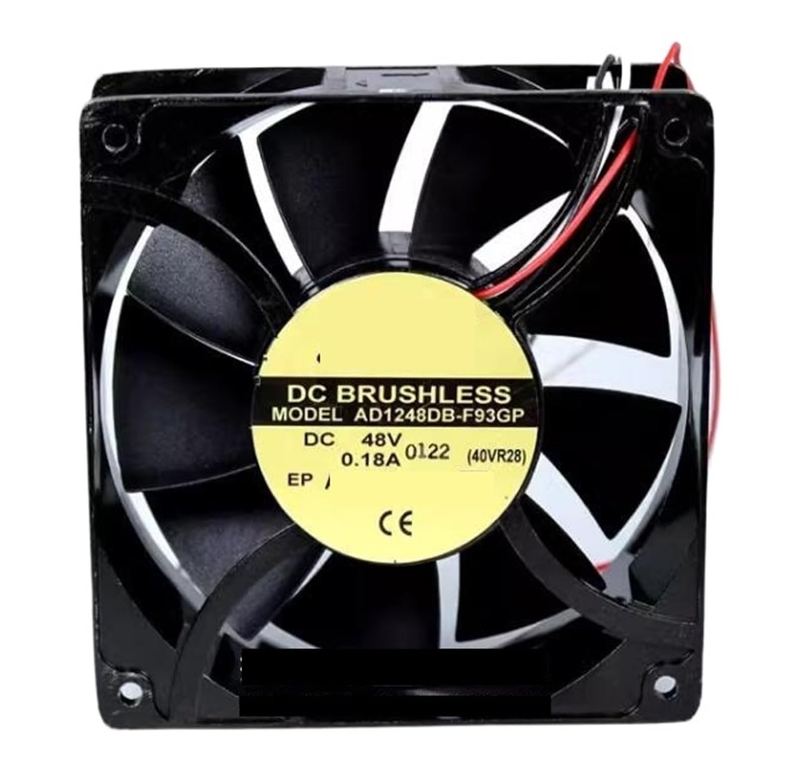 WEUSANXPL AD1248DB-F93GP DC 48V 0.18A 120x120x38mm 3-Wire Cooling Fan
