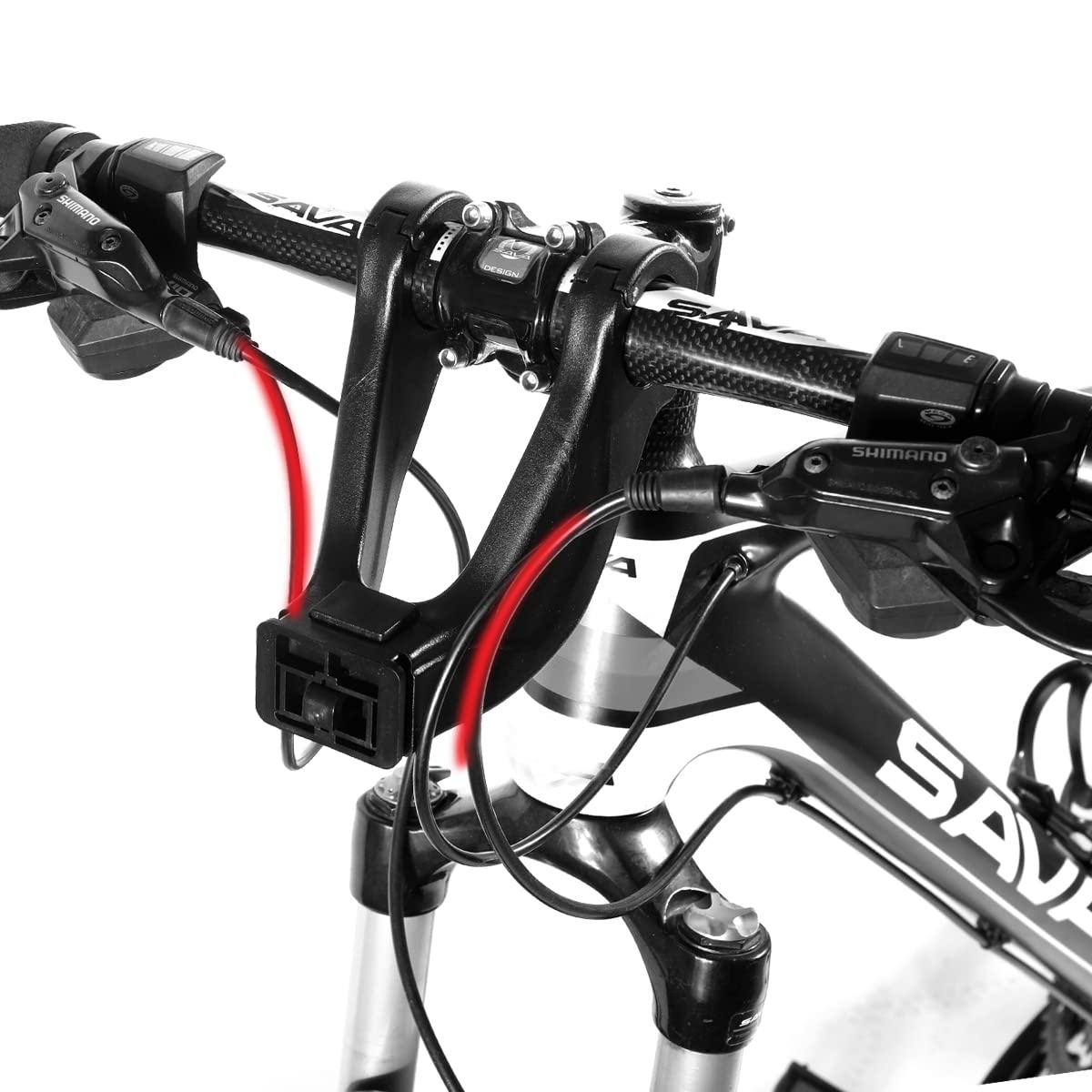 Borsa da manubrio per bicicletta, borsa per il telaio, borsa per il tubo superiore, impermeabile, con scomparto trasparente per smartphone da 6,7"