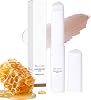 Colour Changing Foundation Stick 2-in-1 Hydrating Matte Coverage - Dual-Ended Cream with Built-in Brush for All Skin Types, Lightweight & Long-Lasting Pore-Blurring Non-Caking Formula (Tan)