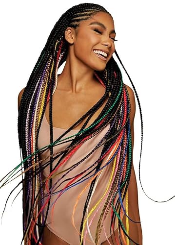 Miniatura 4 de Outre X-Pression Braid-Trenza preestirada de 52 pulgadas, 3 paquetes de 3 (1)
