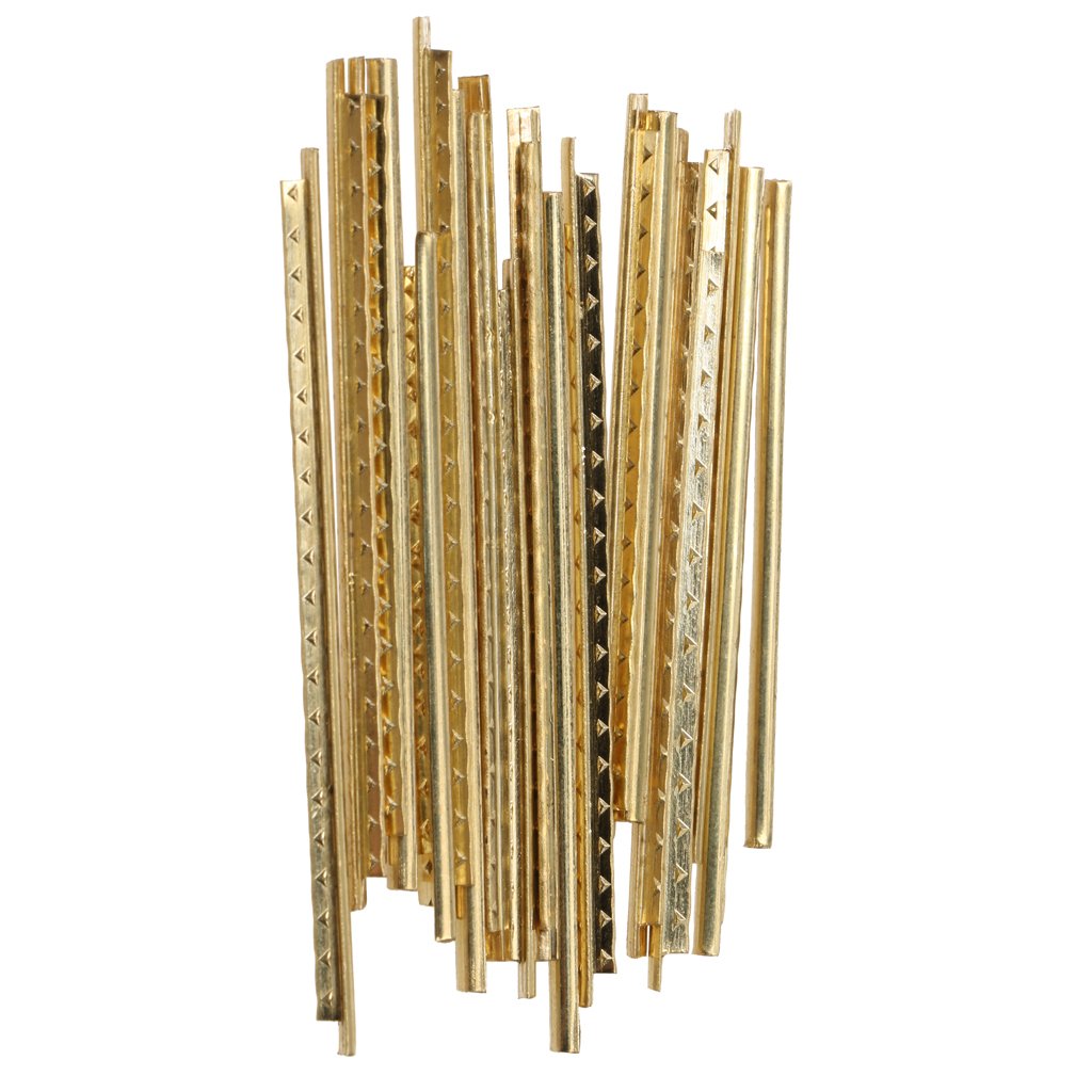 18 Fils De Frette Guitare Classique - Cuivre, Largeur ~2mm | Pour Réparation, Remplacement Frettes Manche Guitare Acoustique/électrique - 4