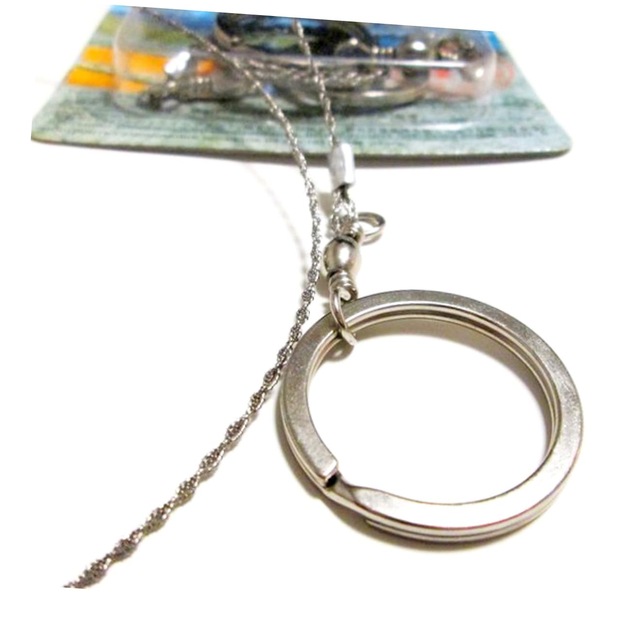 HONMEET Pocket Outdoor Survival Wire Saw Rotating Stainless Steel Chain for Efficient Wood Cutting Camping Hiking and Emergency Use Durable for Outdoor Activities