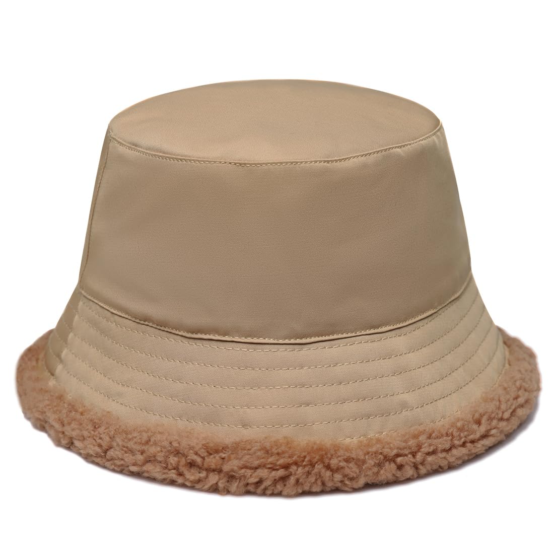 Harssidanzar Herren und Damen Winter Fischerhüte Wolle Futter wasserdichte warme Kappe CU609EU