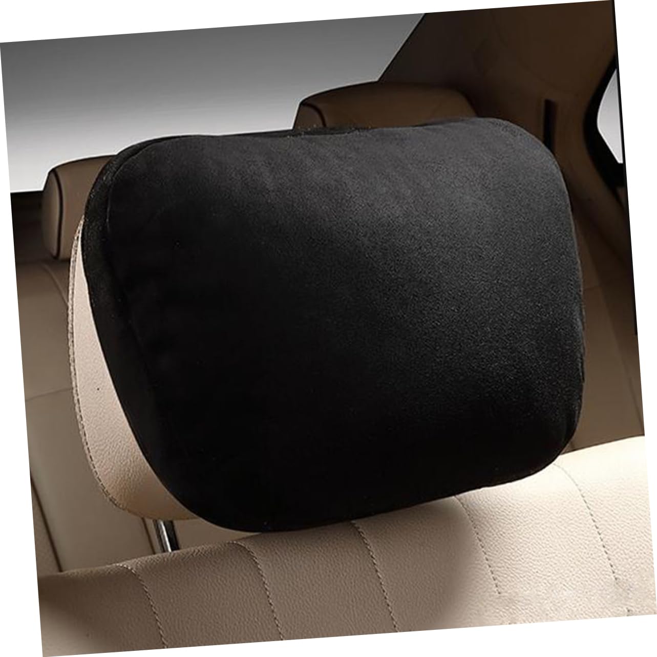 ABOOFAN 2 Pezzi Cuscino Poggiatesta Auto Cuscino Anti-collo Cuscino Protettivo Per Seggiolino Auto Accessorio Per Seggiolino Auto Comodo Per Nero