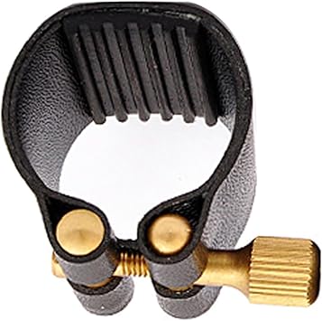 Alto Saxophone Mouthpiece Leather Ligature Fastener