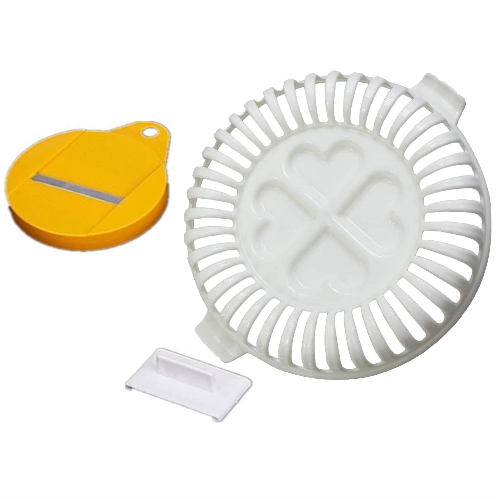 3Pcs Portable Microwave Oven Fat Potato Chips Maker Fruit Potato Crisp Chip Slicer Snack Chips Rack Easy Homemade DIY Set Tray Gadgets Kitchen Accessories Cooking