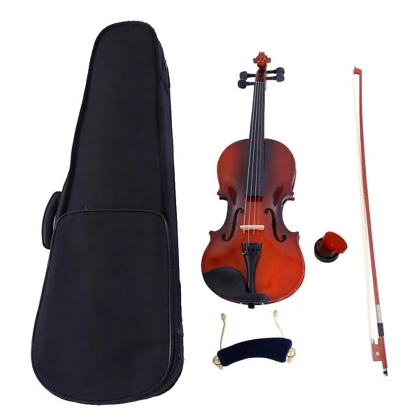 Violini Professionali Violino Acustico In Legno Massello Con Custodia Archetto Corde Spalliera E Accordatore