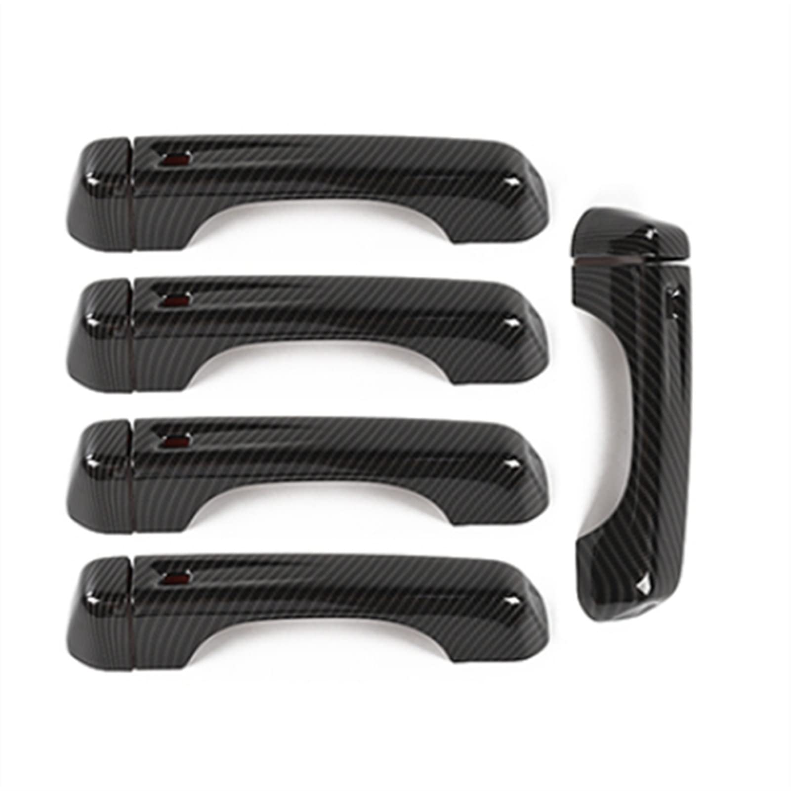 FANGZIQQ for Jeep Wrangler JL 2018+ Side Door Handle Tailgate Decoration Cover Sticker Car Inner Door Handle
