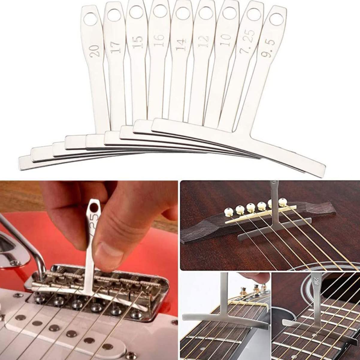 ibasenice Outils De Luthier Pour Réparation De Guitare Kit Entretien De Guitare Fournitures De Réparation
