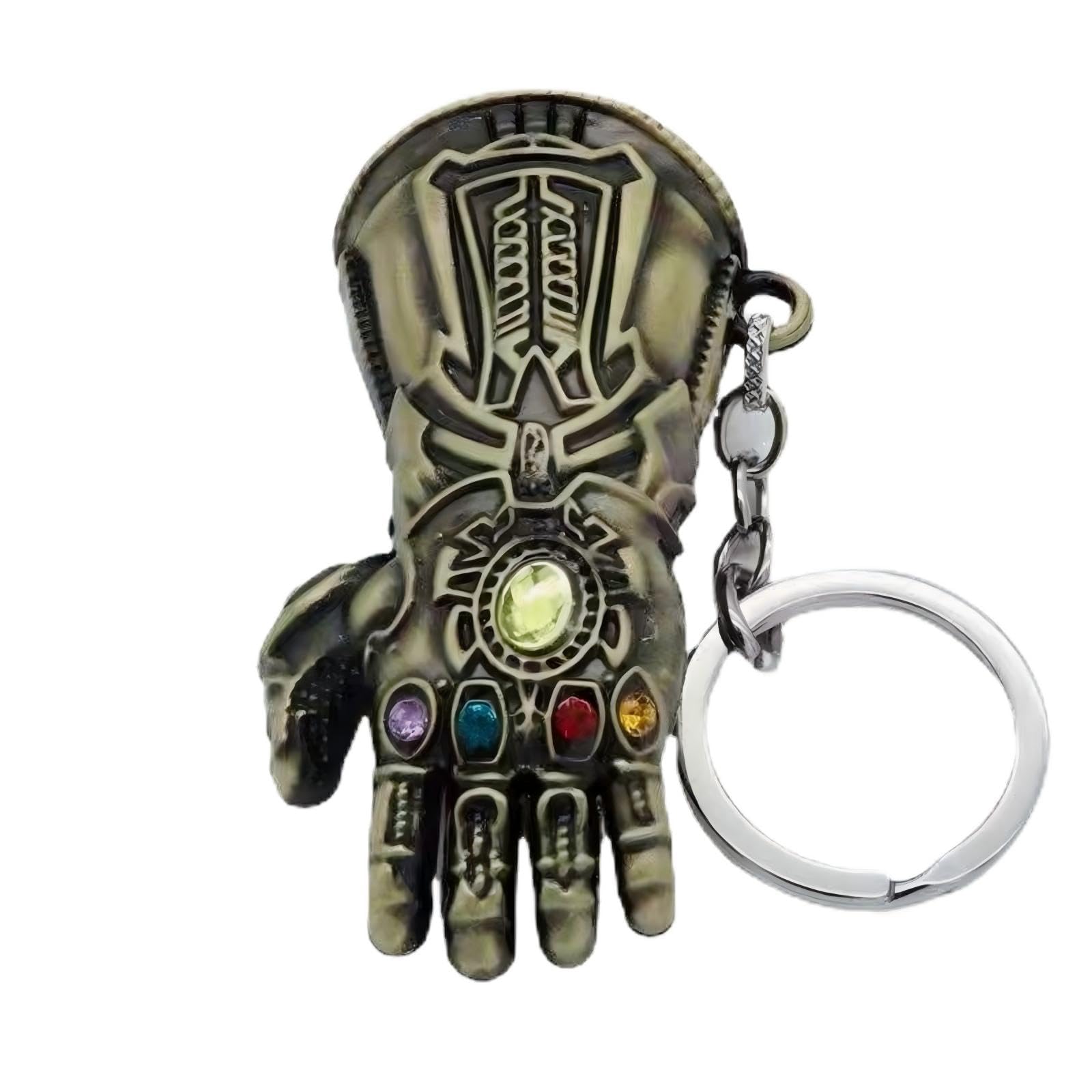 Multibao Thanos Infinity Gauntlet Gloves Keychain Keyring Pendant Avenge Infinity War