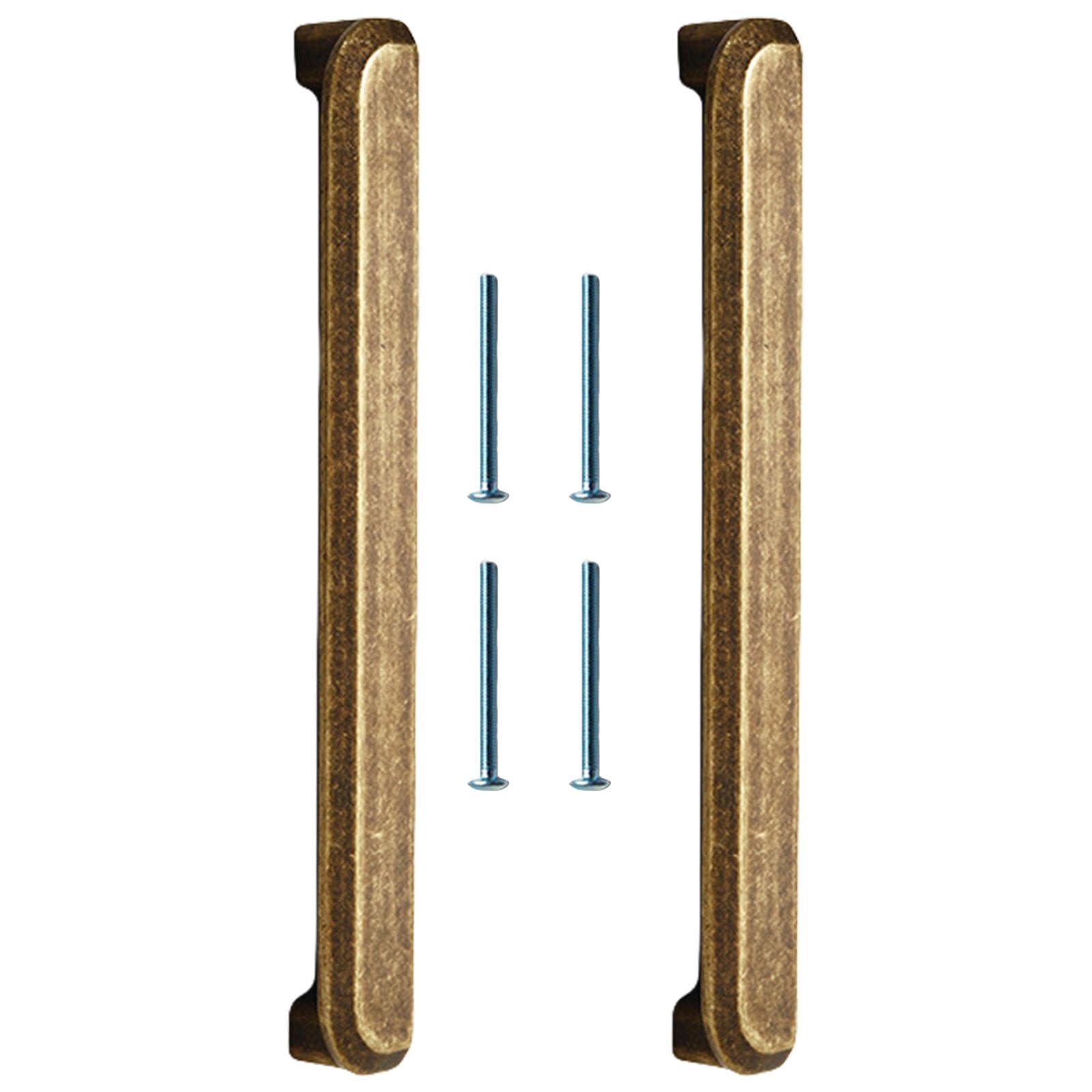 Msioytog 2pcs Vintages Bronze Cupboard Handles Sturdy Zines Alloy for Unique Home Decoration and Interior Designs Enthusiasts Unique Furniture Renovations