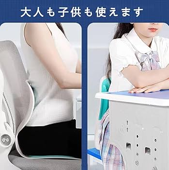 Amazon.co.jp: 低反発素材のバックパッド姿勢サポートチェア
