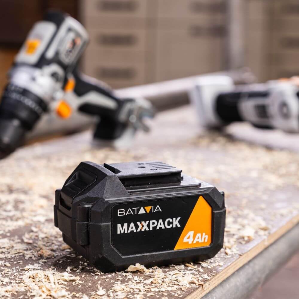 BATAVIA 7062518 batteria agli ioni di litio 18 V 4.0 AH, 36 W