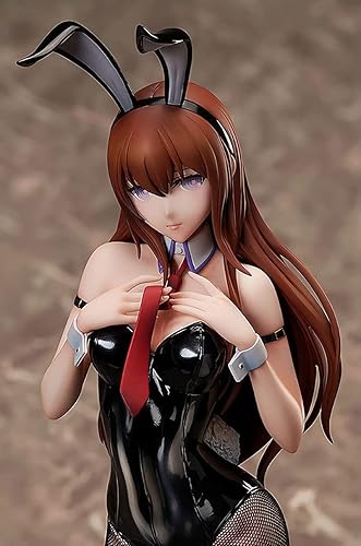 Anime japonés de 13.4in edición limitada Liberando Steins Gate Makise Kurisu Bunny Girl Modelo de personaje de PVC, estatua de regalo, muñeca de