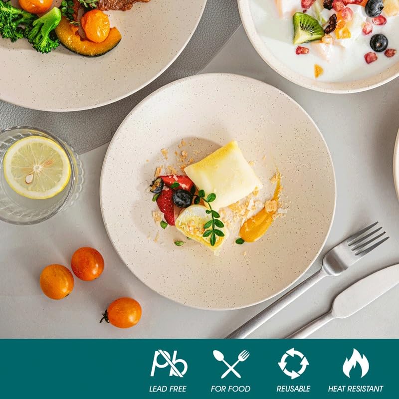 Service de table en grès résistant pour remplacer votre vaisselle rayée