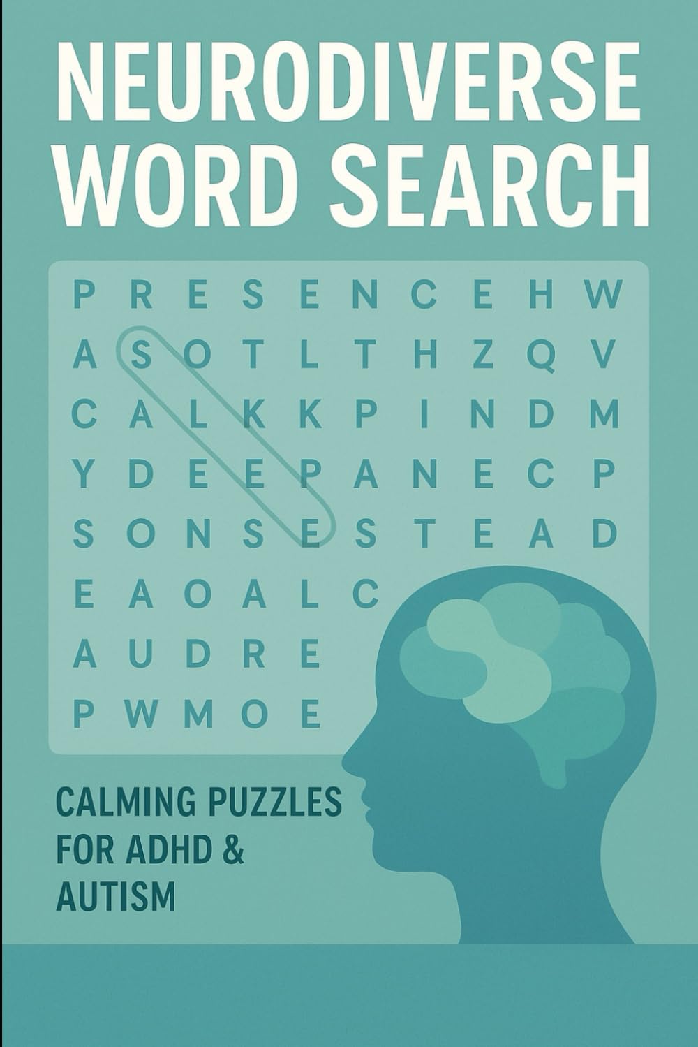 Neurodiverse Word Search:: Calming Puzzles for ADHD & Autism