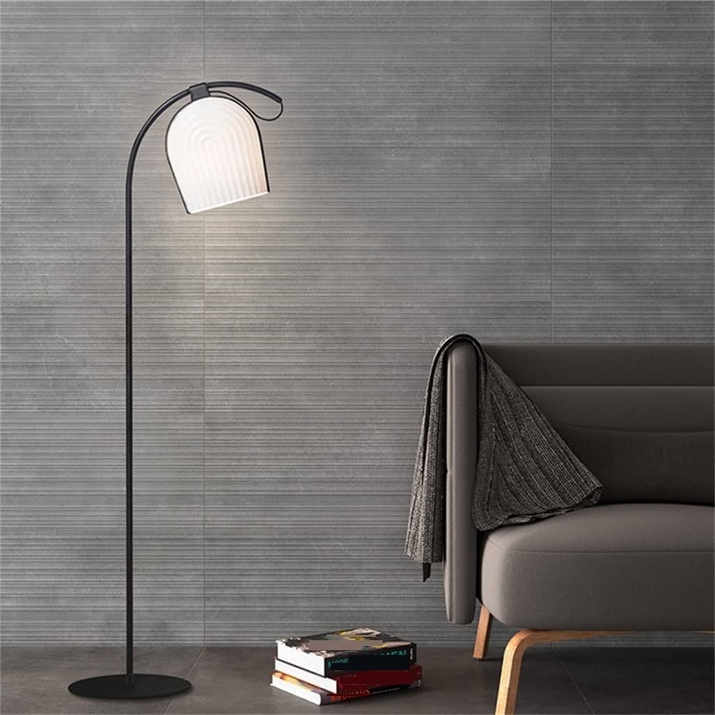 Lampa Podłogowa Lampa Stojąca Dekoracja Podłogowa Poli Czarna W Stylu Nordyckim Lampka Do Czytania Do Sypialni