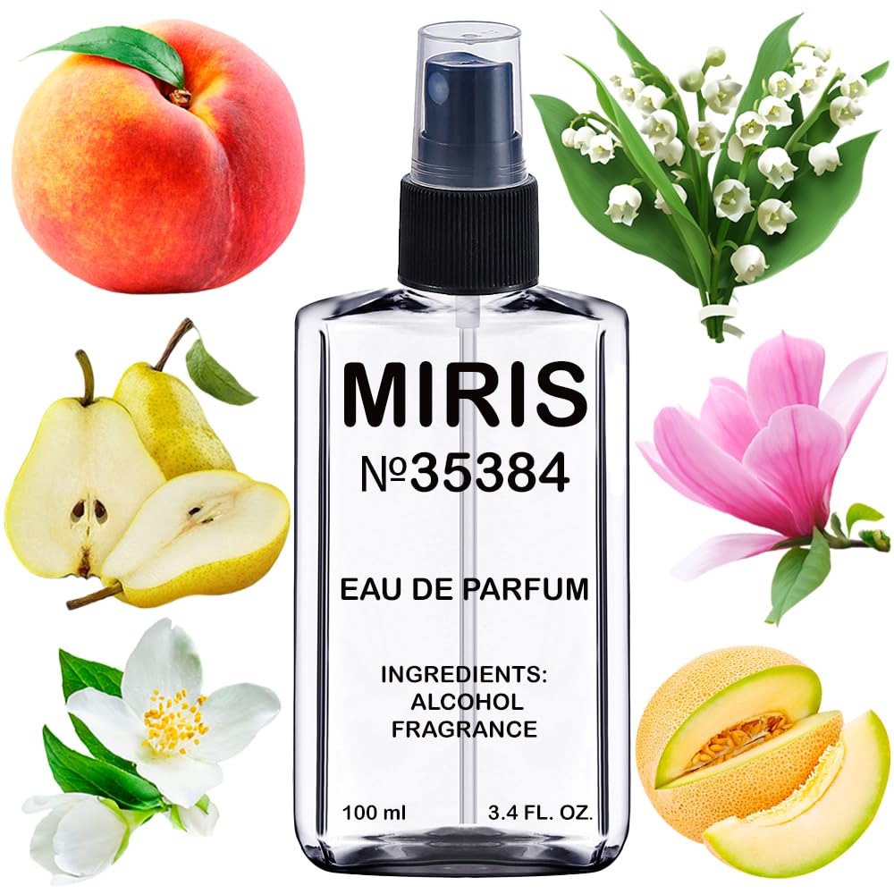 MIRIS No. 35384, Inspired by Jador, Long-Lasting Eau de Parfum for Women, Spray 3.4 Fl Oz / 100 ml