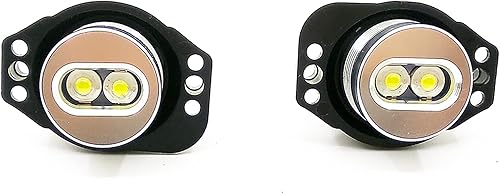 Miniatura 2 de Xinctai Bombilla LED con anillo de halo de ojos de ángel compatible con BMW E90 E91 pre-Facelift, Pre-LCI 325i, 328i, 328xi, 330i, 330xi, 335i,