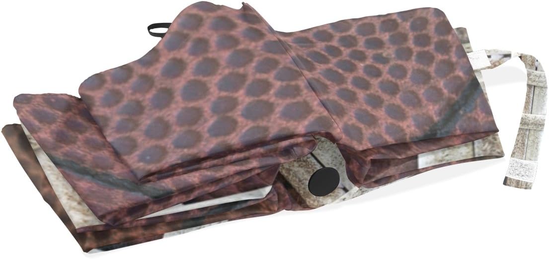 Naanle American Football Lace Close Up Auto Open Close Foldable Windproof Umbrella