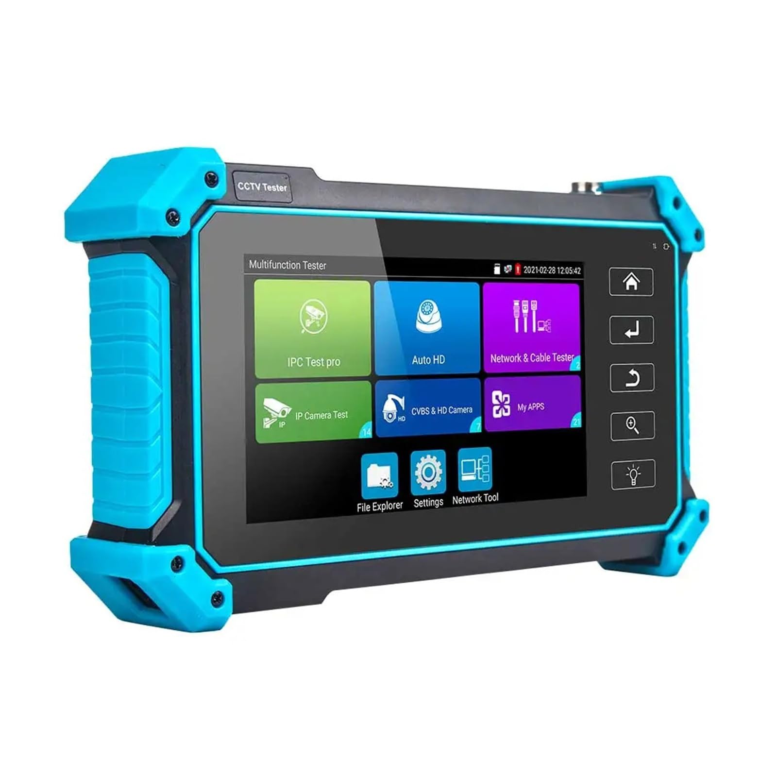 Nf-715 IPC Tester CCTV 5,4 cala 4K 1080P 8MP AHD CVI TV SDI z wejściem Hdmi Monitor Tester kamery IP Test CFTV Wysoka czułość, niski błąd