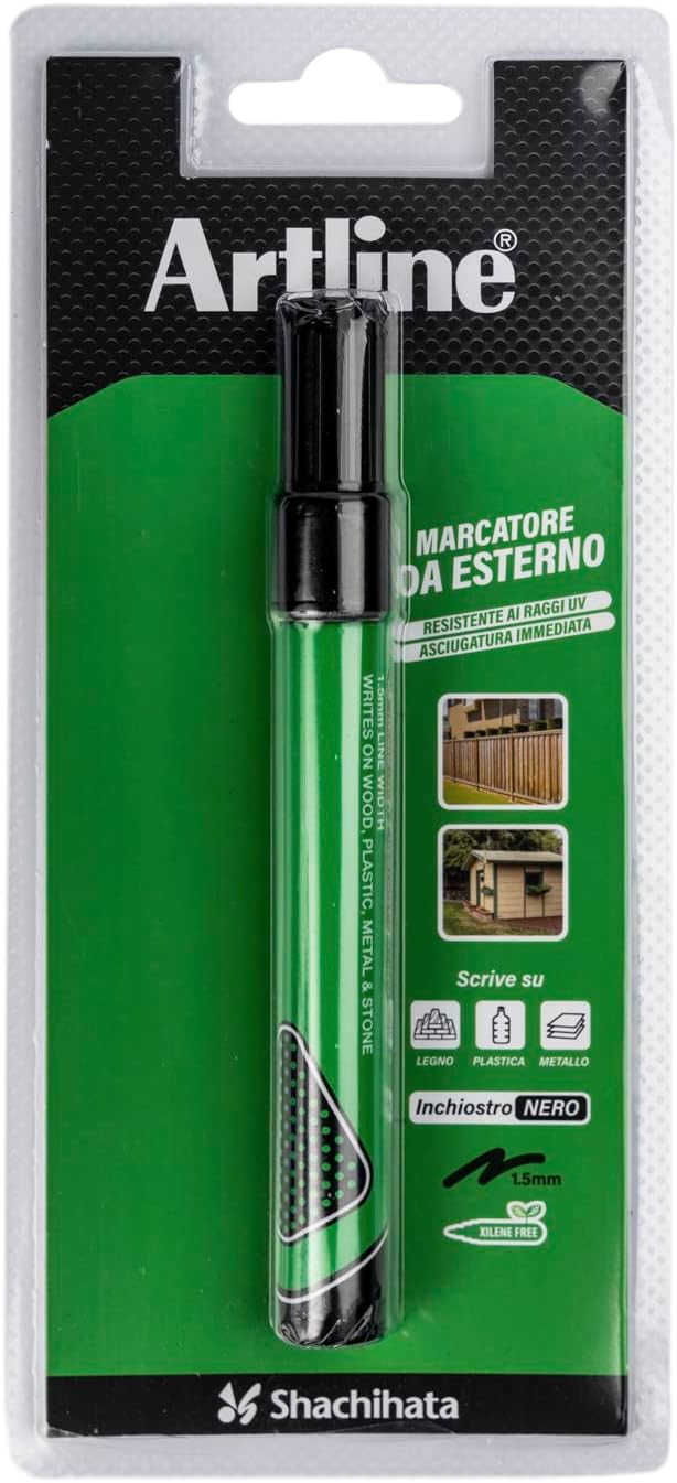 Pennarello Indelebile Per Idraulici - Punta Fine 1,5 Mm, Resistente All'Acqua, Per Tubi Bagnati, Plastica E Metallo, Rosso - Foto 10