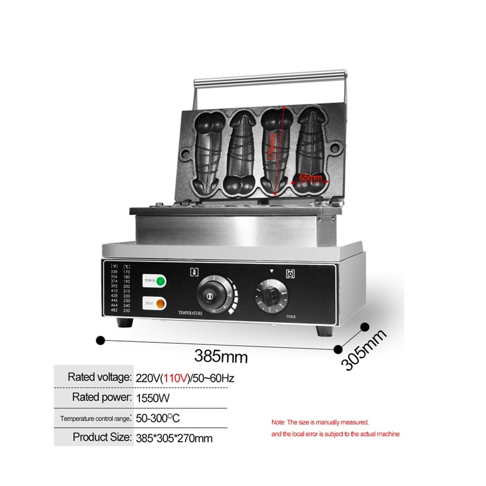Frytkownice, 4 szt. Gofrownice Grill Baker Gofry Przekąski