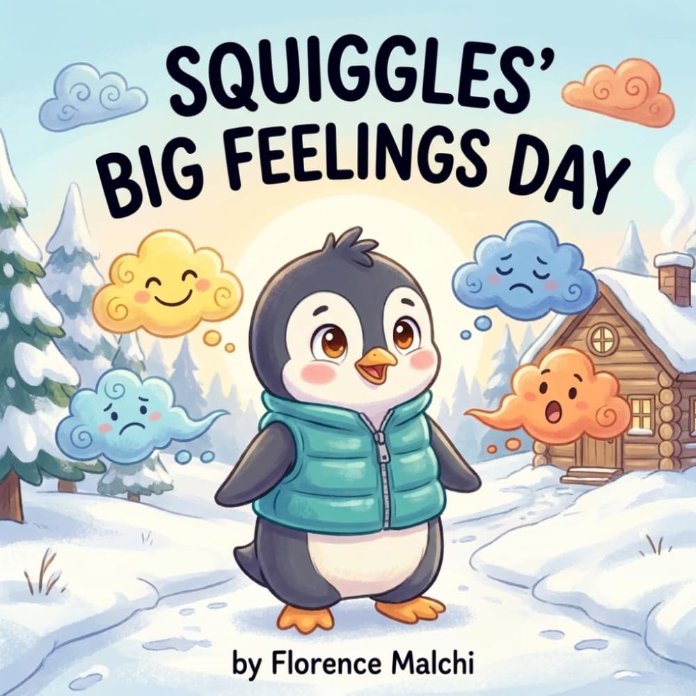 Squiggles' Big Feelings Day: A Social Emotional Learning Book About Understanding Mixed Emotions and Navigating Anxiety: 3 (Squiggles' Big Emotions)