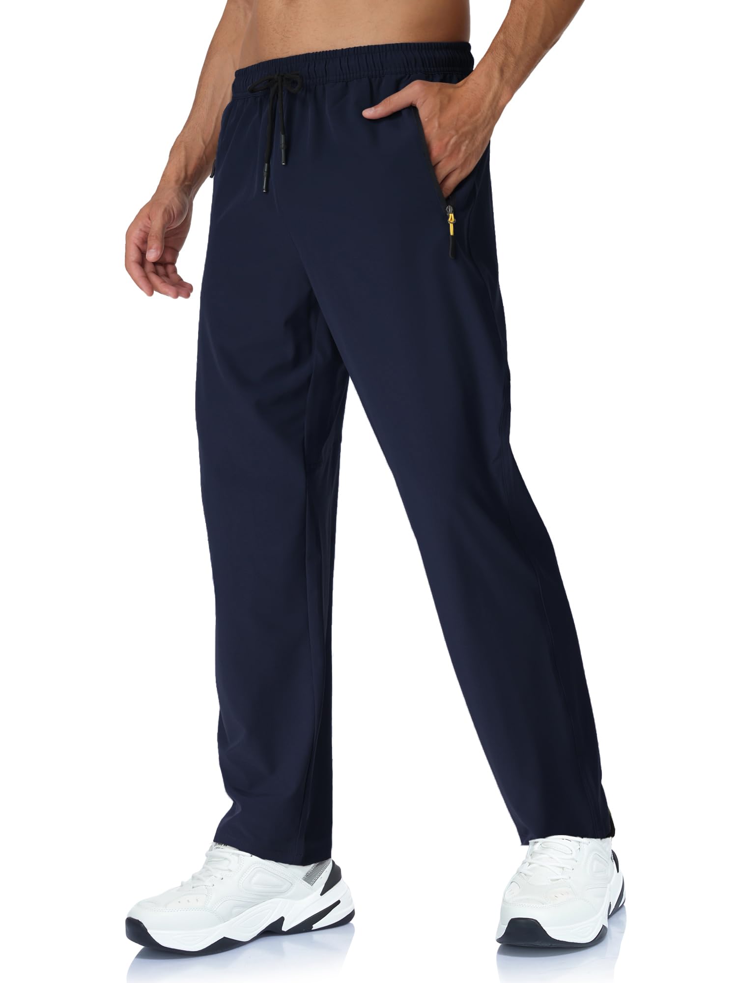 Rapoo Mens Lightweight Hiking Pants Quick Dry Stretch Joggers for Running Workout Casual