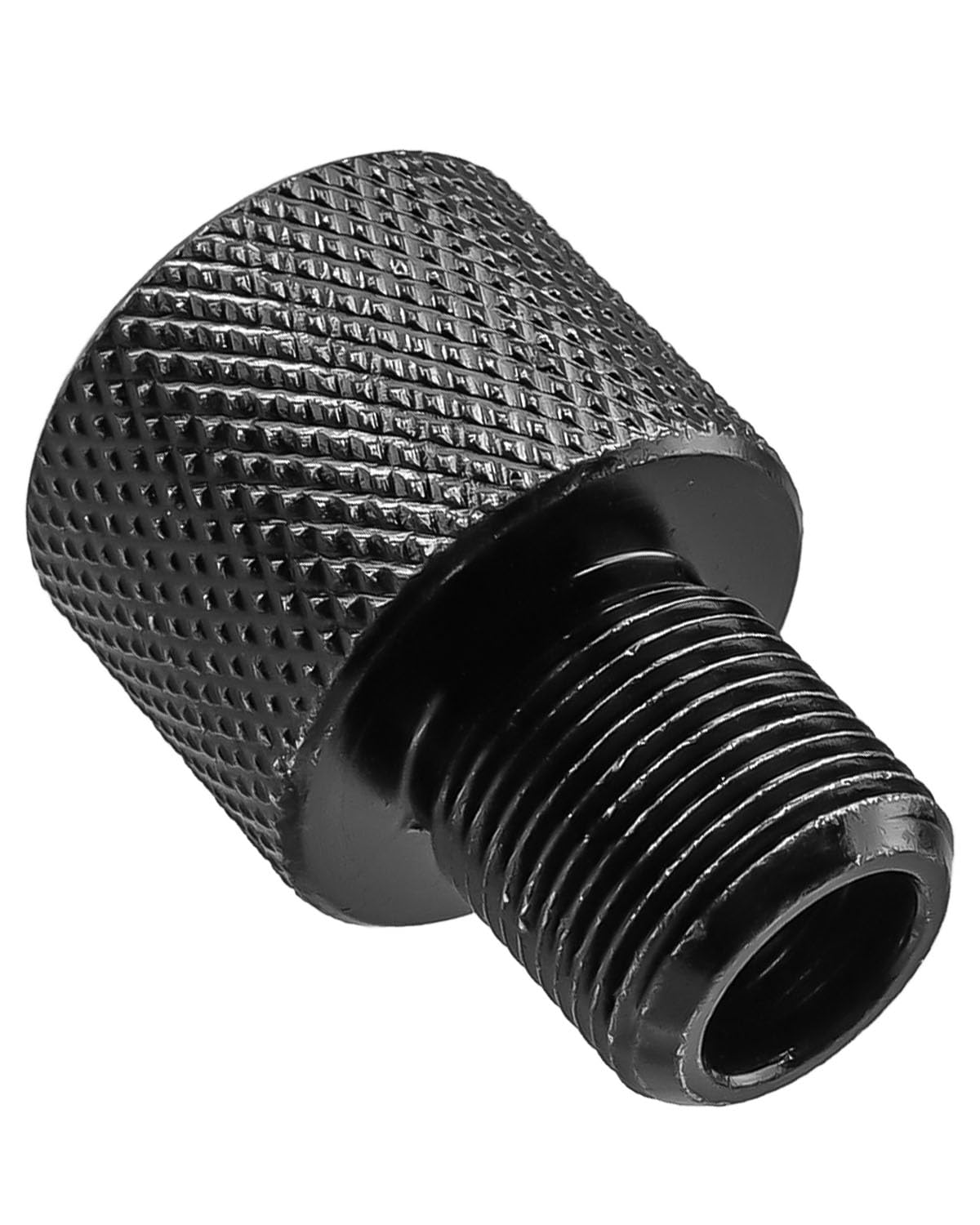 Adaptateur 1/2-20 UNEF vers 1/2-28 UNF mâle en aluminium usiné haute résistance