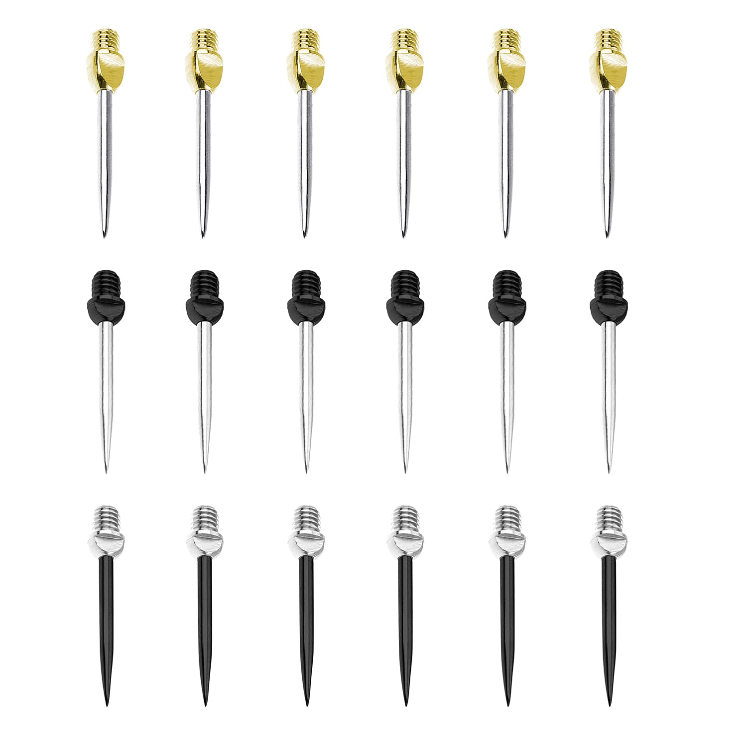Dart Steel tip Converter Points 2BA Replacement Tips for Metal Needel Tips Darts