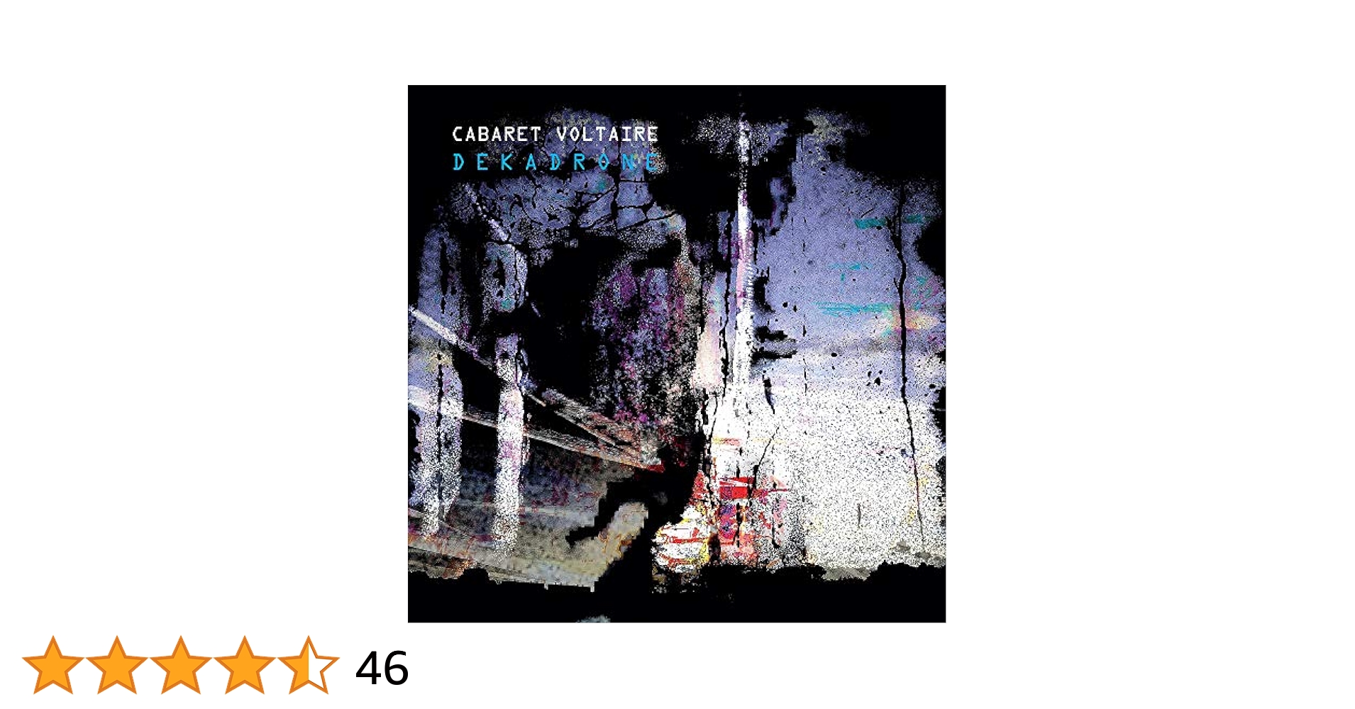 Cabaret Voltaire - Dekadrone (Limited Edition White Vinyl