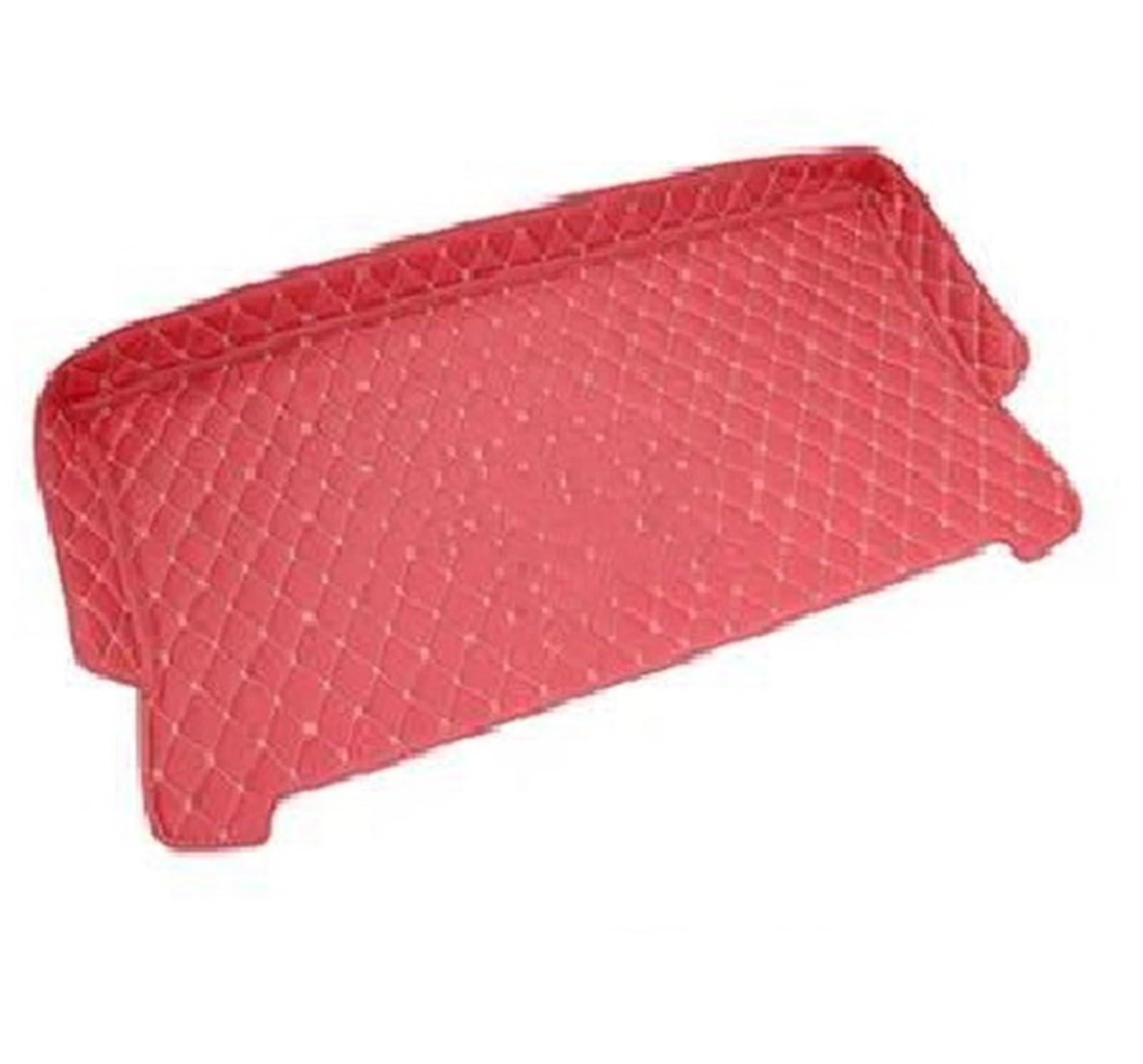 Ferfxn Red Car Boot Liners For Mercedes For Smart For Fortwo 453 Car Trunk Mat Interior Anti-Dirty Pad Auto Styling Car Rear Trunk Mats(Red)