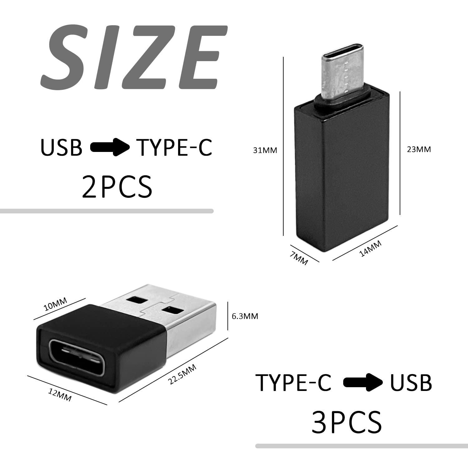 cavo adattatore usb type C maschio - usb femmina 3.0 *215 - Accessori smartphone-tab - Linker Accessories - Distribuzione ingrosso toner cartucce informatica hardware misterbianco catania sicilia
