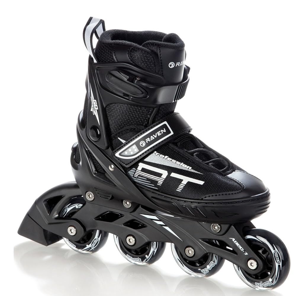 Patines en línea, Raven Profession Black ajustable