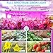 LED Grow Light, Relassy 300W Full Spectrum Plant Indoor Grow Lighting for Seedling/Veg/Blooming/Fruiting(338 LEDs)