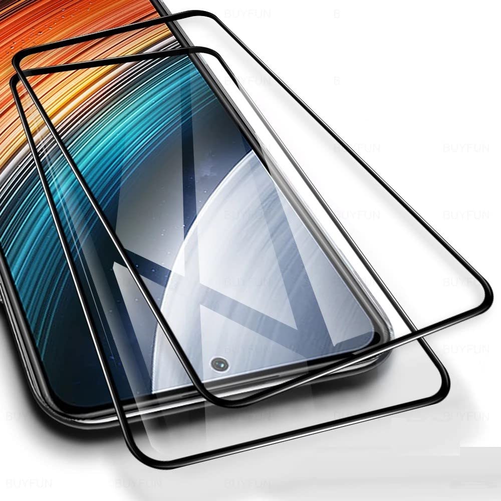 Muzz Tempered Glass Screen Protector for Xiaomi Redmi K40S, Pack of 2